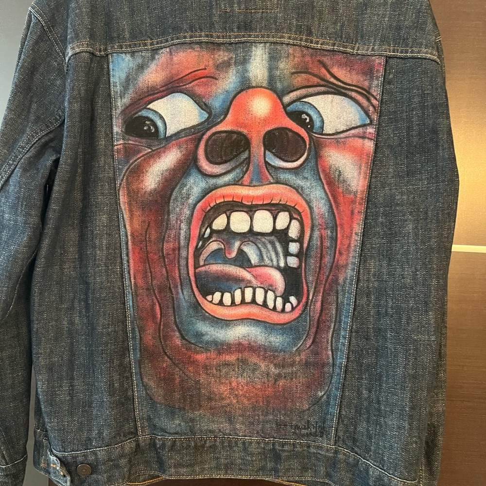 KING CRIMSON Custom Denim Jacket